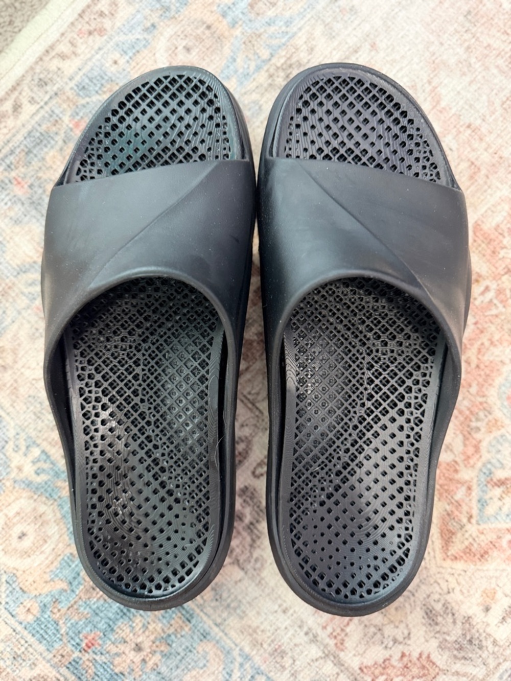 Asics Actibreeze Hybrid Slide Sandal in Black - Picture 5 of 12